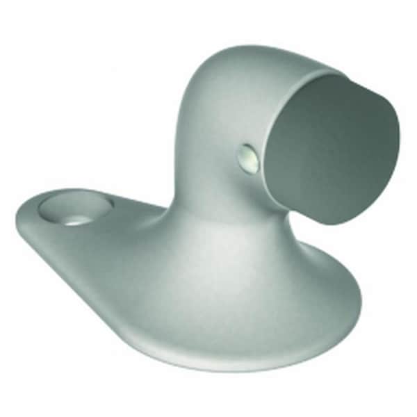 Patioplus Short Gooseneck Floor Stop, No. 058550 Satin Chrome PA1629270 - main